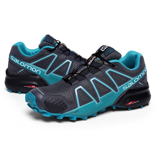 SALOMON Herr Speedcross 4 Löparskor Sneakers Black-Dark Blue 40