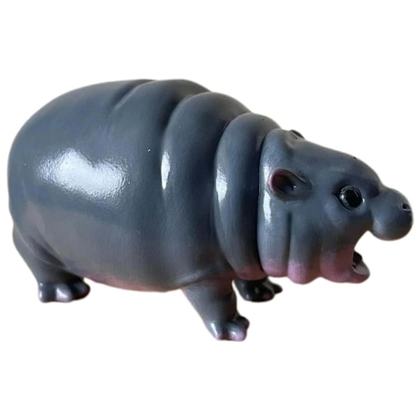 Moo Deng Ornament Prydnader för Julgran Skogsdjur Smådjur Skogar Hängande Dekorationer Handgjorda