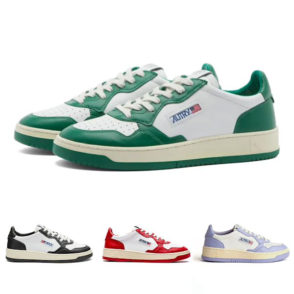 AUTRY 01 LOW CONTRAST SNEAKER Green 44