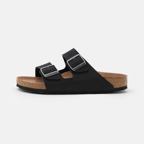Birkenstock Arizona Mjuka Fotbäddssandaler Unisex Halkskydd Avslappnade Skor Black 45