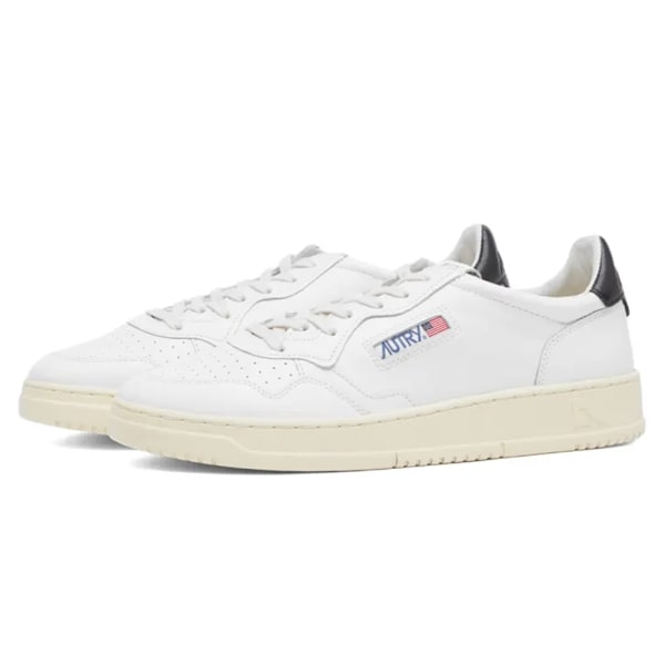 AUTRY 01 LOW LÆDER SNEAKER Løbesko Træningssko Black 41