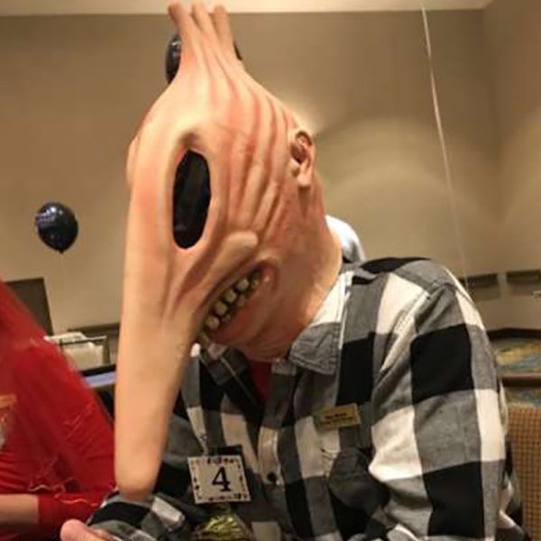 3D Halloween Demon Prajna -naamio, pelottavat cosplay-juhlatarvikkeet B