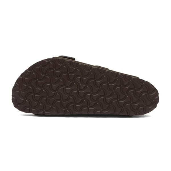 Birkenstock Arizona Mjuka Mockaskinn Fotbäddssandaler Unisex Halkskydd Avslappnade Skor Coffee 36