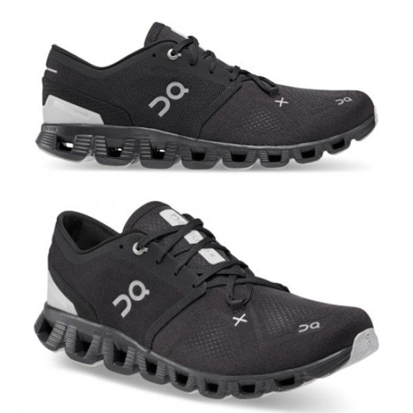 ON CLOUD 5 Herre Dame On Træningssko Cloud X Åndbare Sneakers Udendørs Letvægts Løbesko Black White 41