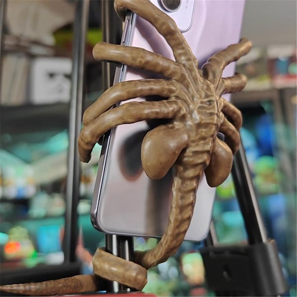 Alien: Romulus Facehugger Mobiltelefonhållare Läskig Telefonställ Halloween-presenter