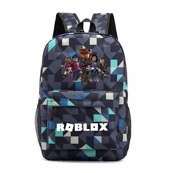 Roblox Ryggsäck för Barn Skolväska Spel Ryggsäck C