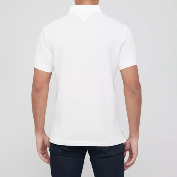 Tommy Hilfiger Miesten 1985 Regular Fit Pikeepaita White M