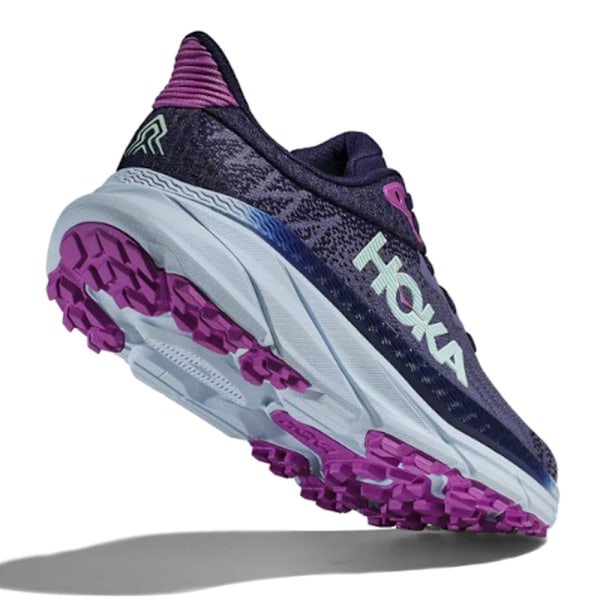 HOKA ONE ONE Challenger ATR 7 Damskor Lågprofil Löpskor för Asfalt Dark Purple 37