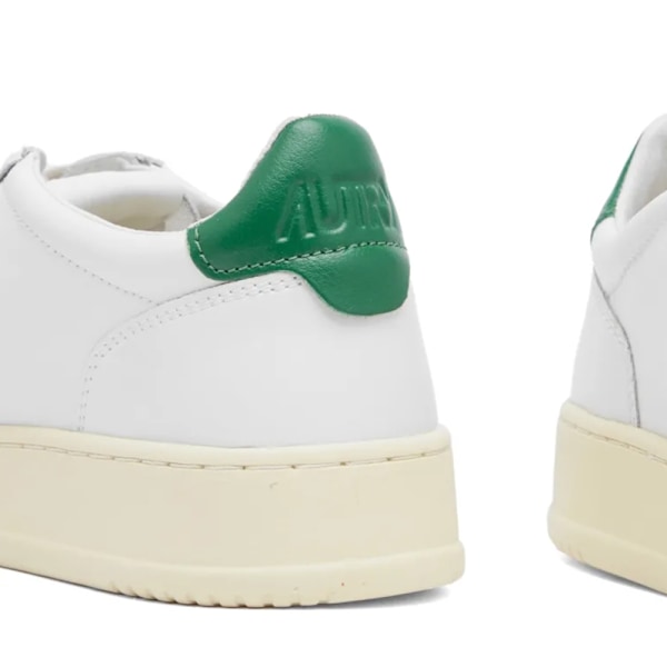 AUTRY 01 LÅG LÄDER SNEAKER Green 40