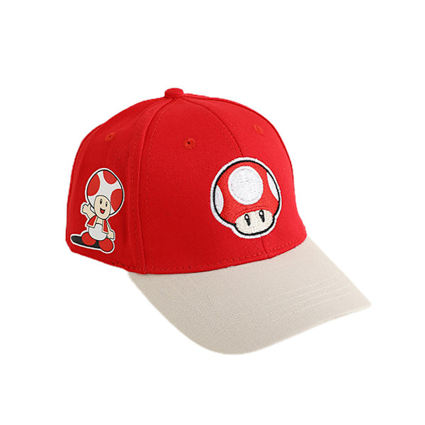 Super Mario Baseballcaps med trykk for barn, gutter og jenter, solhatt med snapback for sommeren #3