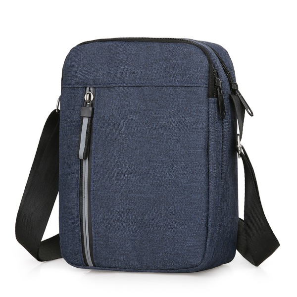 Män Crossbody Messenger Bag Pack Utility Travel Work Shoulder Sling Bags Blue