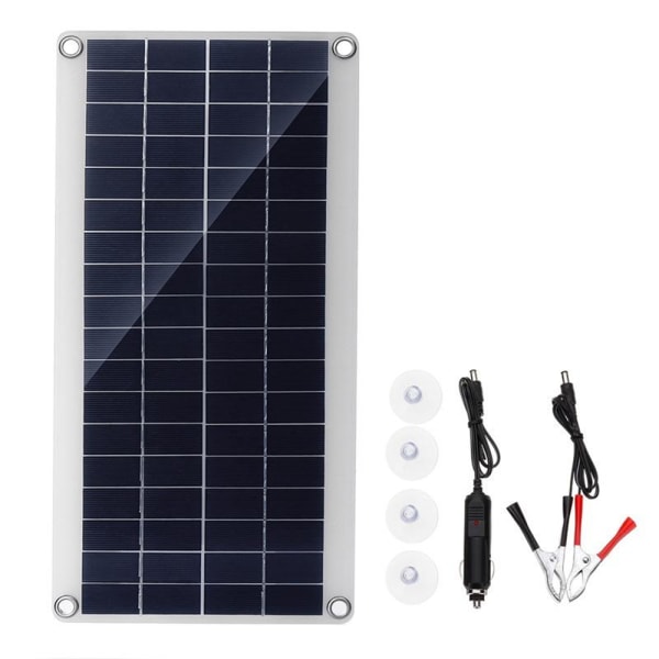 200 W Solpanel 100a 12V batteriladdare RV Båtkontroller Solar panel + solar controller 30A