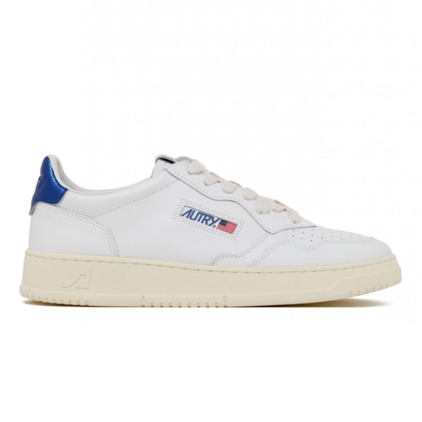 AUTRY 01 LÅG LÄDER SNEAKER Blue 39