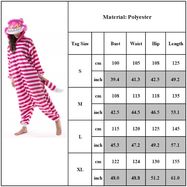 Unisex Voksen Jule Onesie Pyjamas til Kvinder Lynlås Hætte Jumpsuit Voksen Plys Heldragt Nattøj Lange Ærmer A L