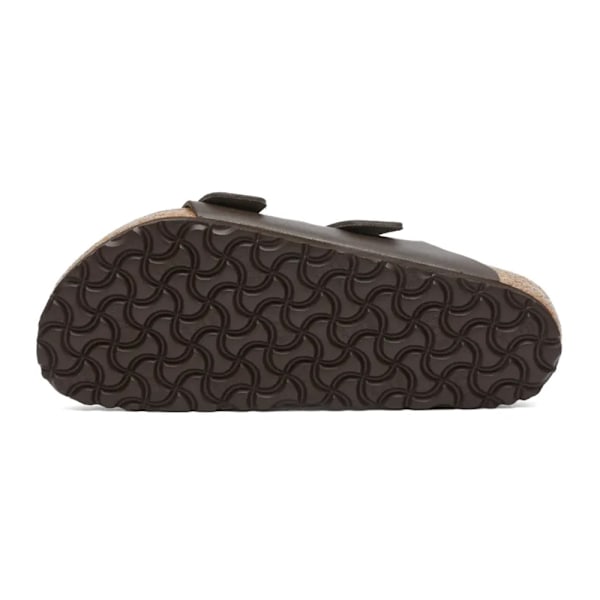Birkenstock Arizona Mjuka Fotbäddssandaler Unisex Halkskydd Avslappnade Skor Brown 40