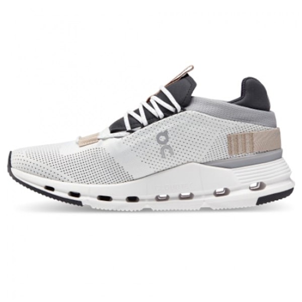ON CLOUD 5 Herre Dame Komfortable Allround Slidstærke Skridsikre Stødabsorberende Letvægts Åndbare Stødabsorberende Lavtop Sneakers Casual Løbesko White soft sand 39