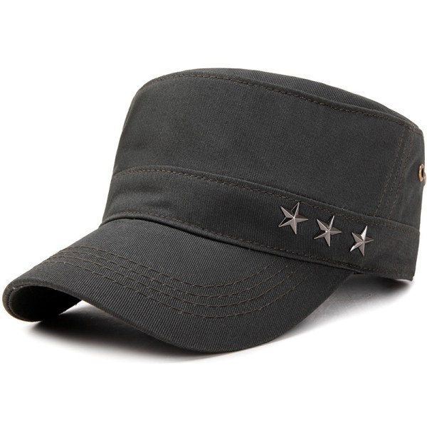 Star Army Basebollkeps Solhattar Utomhussport Snabbtorkande Unisex Army green