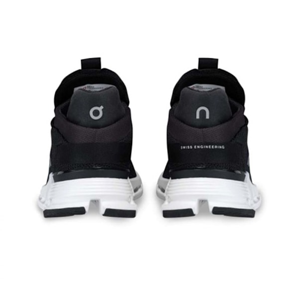 ON CLOUD 5 Herre Dame Komfortable Allround Slidstærke Skridsikre Stødabsorberende Letvægts Åndbare Stødabsorberende Lavtop Sneakers Casual Løbesko Black White 41
