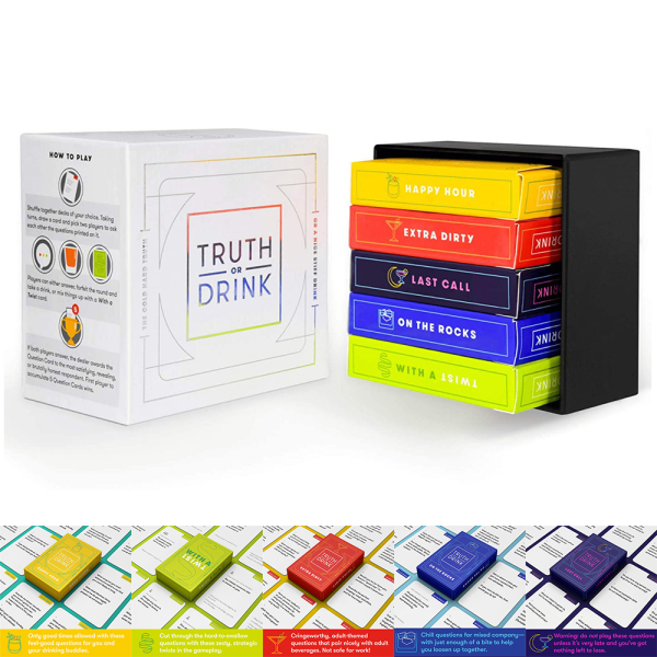 Truth or Drink Card Party Interactive Desktop Multiplayer Game