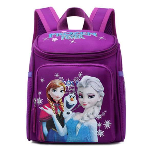 Frozen Ryggsäck för Barn Skolväska Spel Bokväska Rucksack F