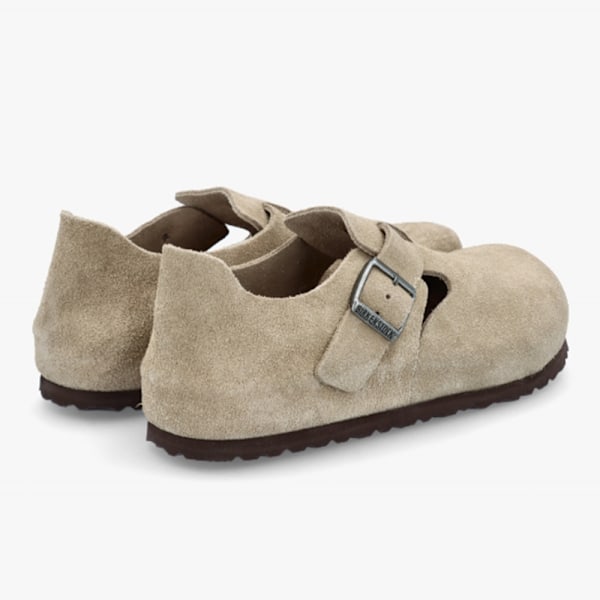 BirkenstockLondon Mockaskinn Skor Grey Green 42