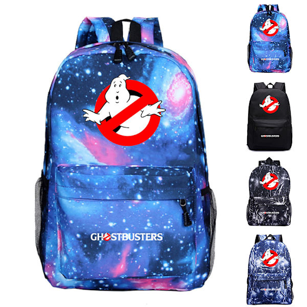 Ghostbusters Børne Rygsæk Skoletaske Rejse Studerende Skuldertaske Casual Daypack C 30*12*42cm