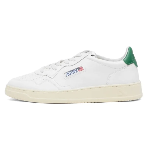 AUTRY 01 LOW LÆDER SNEAKER Løbesko Træningssko Green 40