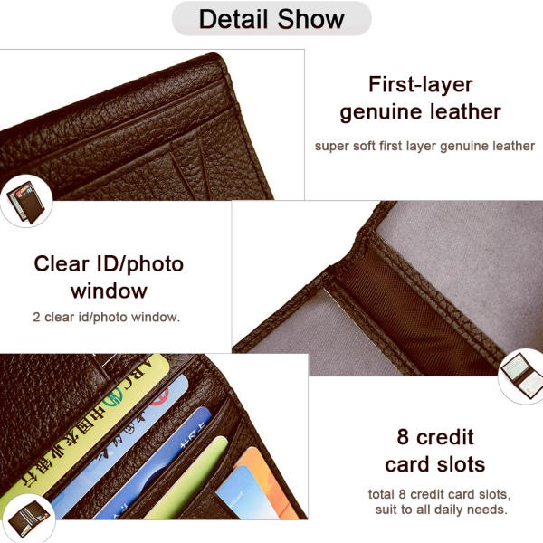 Leather Credit Card Case Ultra Thin Card Holder Protective Card