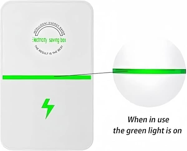 Pistokkeella toimiva virransäästölaite, Elsparbox, 2026 energiansäästölaite kotiin/toimistoon (2)