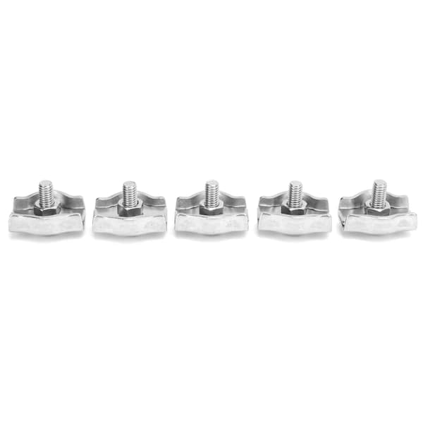 5 STK Simplex Rustfrit Stål Wirelås 6mm 0.24in Marine Hardware Skovbrugsmaskiner Fastgørelse