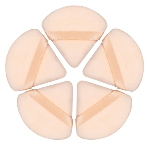 Pudderkvast 5-pak beige