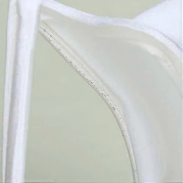 2-pakning elastisk C-string Tanga undertøy for menn Usynlige truser Hvit Svart
