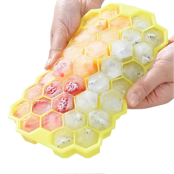 Hexagon Isbitsform Svart