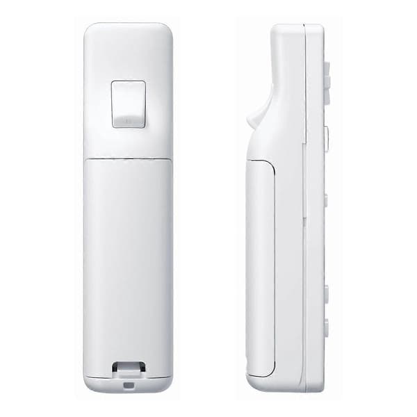 MOOGOLE 2-pack fjärrkontroller för Nintendo Wii/Wii U, med silikonfodral och handledsrem