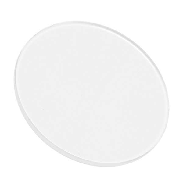 Klockglas Polerade Slipade Kanter Värmebeständig Hög Transparens Platt 1,5 mm Tjocklek Klockglas Lock 1,48 tum