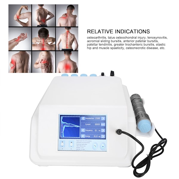 Chockvågsbehandling Maskin Erektionsproblem ED Behandling Smärtlindring Massager 110‑240V AU-kontakt