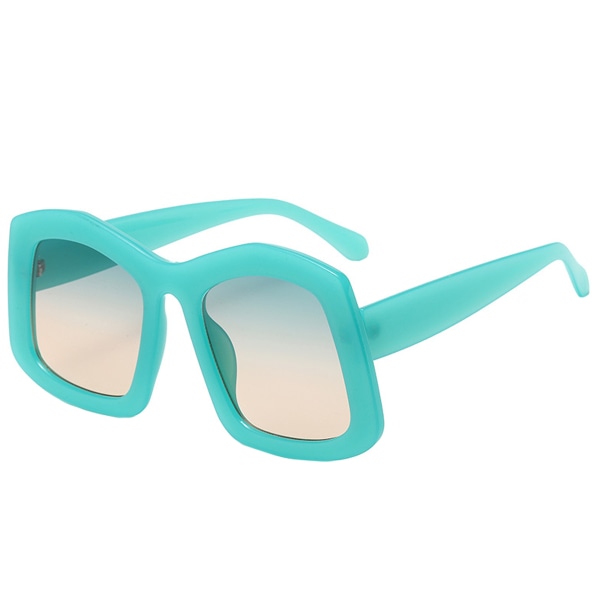 Europeiskt och amerikanskt modestora bågar personlighetstrend solglasögon, gjorda av PC style4