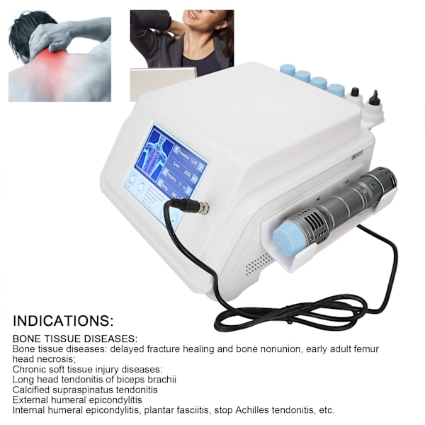 Chockvågsbehandling Maskin Erektionsproblem ED Behandling Smärtlindring Massager 110‑240V AU-kontakt