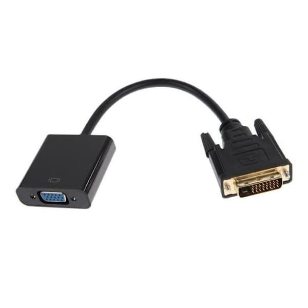 til VGA-adapter Sort