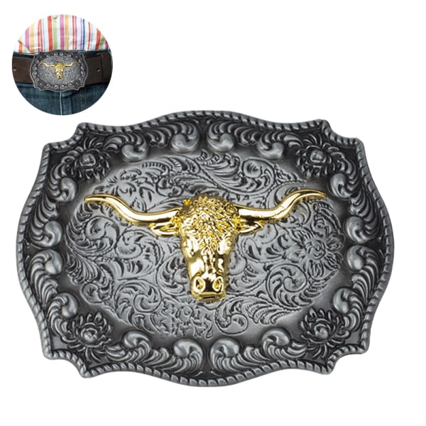 1 pcs Gold Belt Buckle Belt Buckle, Belt Buckles for Men Women Metal Belt Head