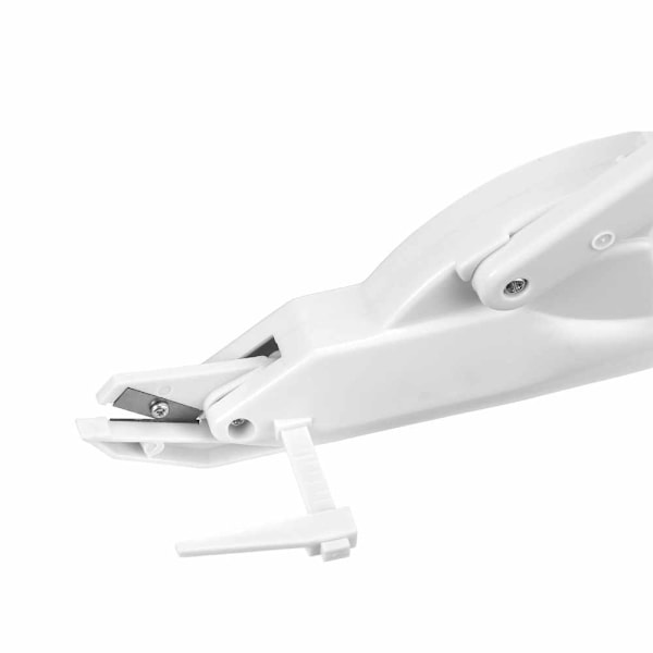 Batteridriven elektrisk sax, ergonomisk design för sömlös precision, perfekt för papper, tyg och läderhantverk, med justerbar guide