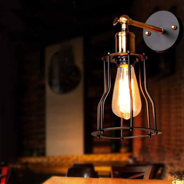 Retrolampa 4W LED vintage , mycket lämplig för retrobelysning i hus, kaféer, barer, musikrum, restauranger, bröllop, interiör