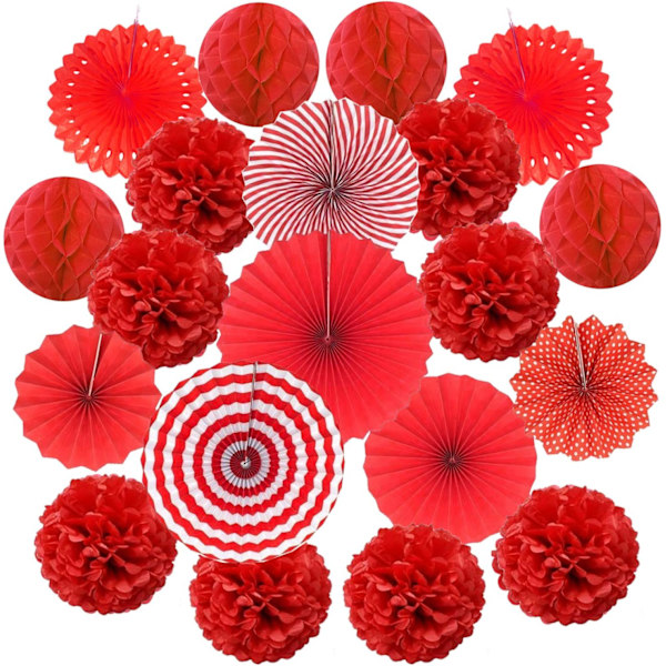 Pompom-dekorasjon, festbryllupsdekorasjon