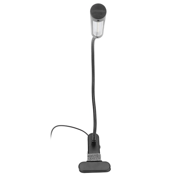 LED-klemme på lys øyebeskyttelse tatovering sminke USB-lading neglekunst skrivebordslampe svart