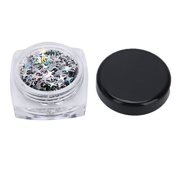 8 st Nail Sequins DIY Nagelsmycke Dekoration Glittrande Sequins Tillbehör för Nagelsalong