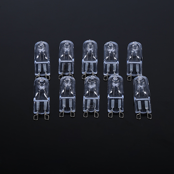 10 st G9 40W JCD-typ Halogenlampa Ljuskälla Lampa Hållbar Energisparande 220V