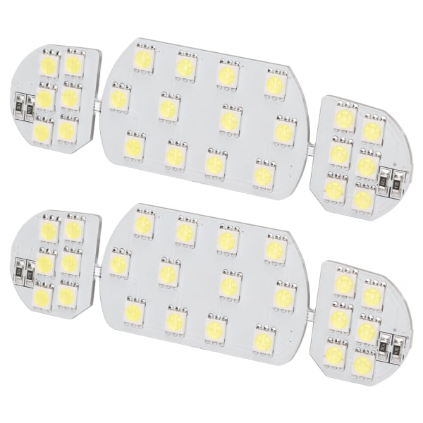 6PCS Bil Inuti Tak Läslampa Panel 48 LED Vita Belysning Ersättning för Peugeot 30008 4008 308