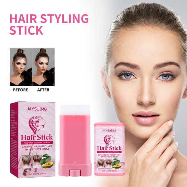 Hårvoksstift til styling af kruset hår, fiksering og langvarig fugtighed.
