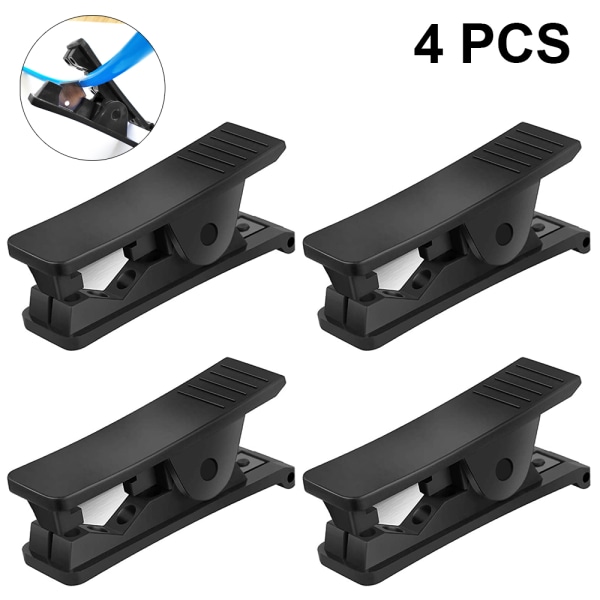 4-pack PTFE-rörsax för rör, slangklippare, precisionsrörskärare, verktyg för kapning av nylonplast, rör och slang upp till rör