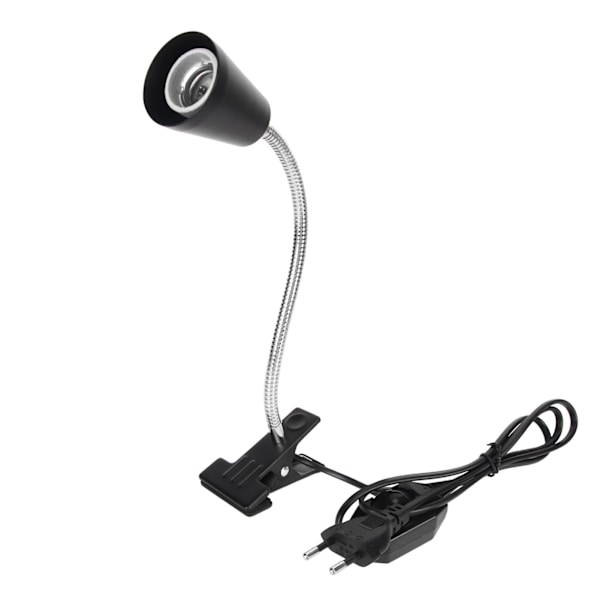 Justerbar temperatur akvarium tank varmelampe med klemme til skildpadde firben slange krybdyr EU-stik 220V